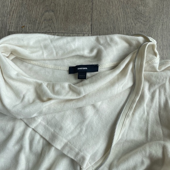 Diesel zip up cropped sweater - Picture 3 of 3